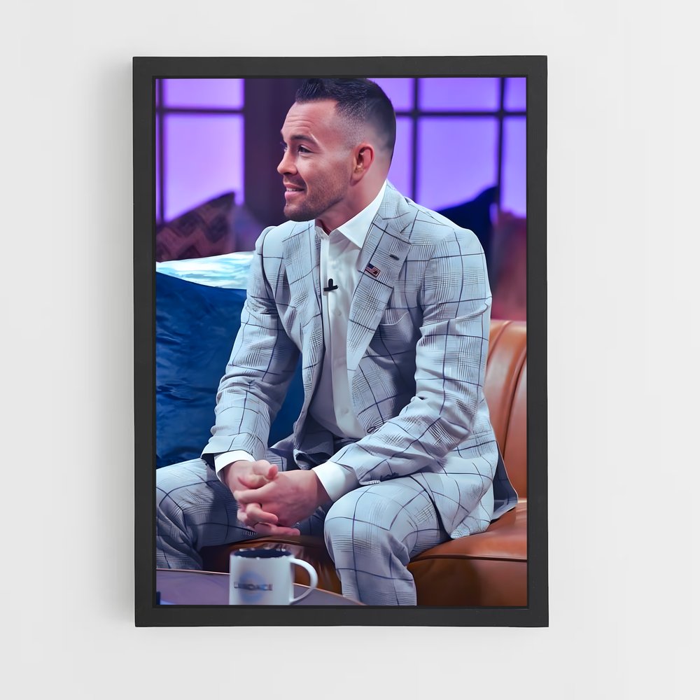 Poster Colby covington prélasse – affiche MMA (vue 2)